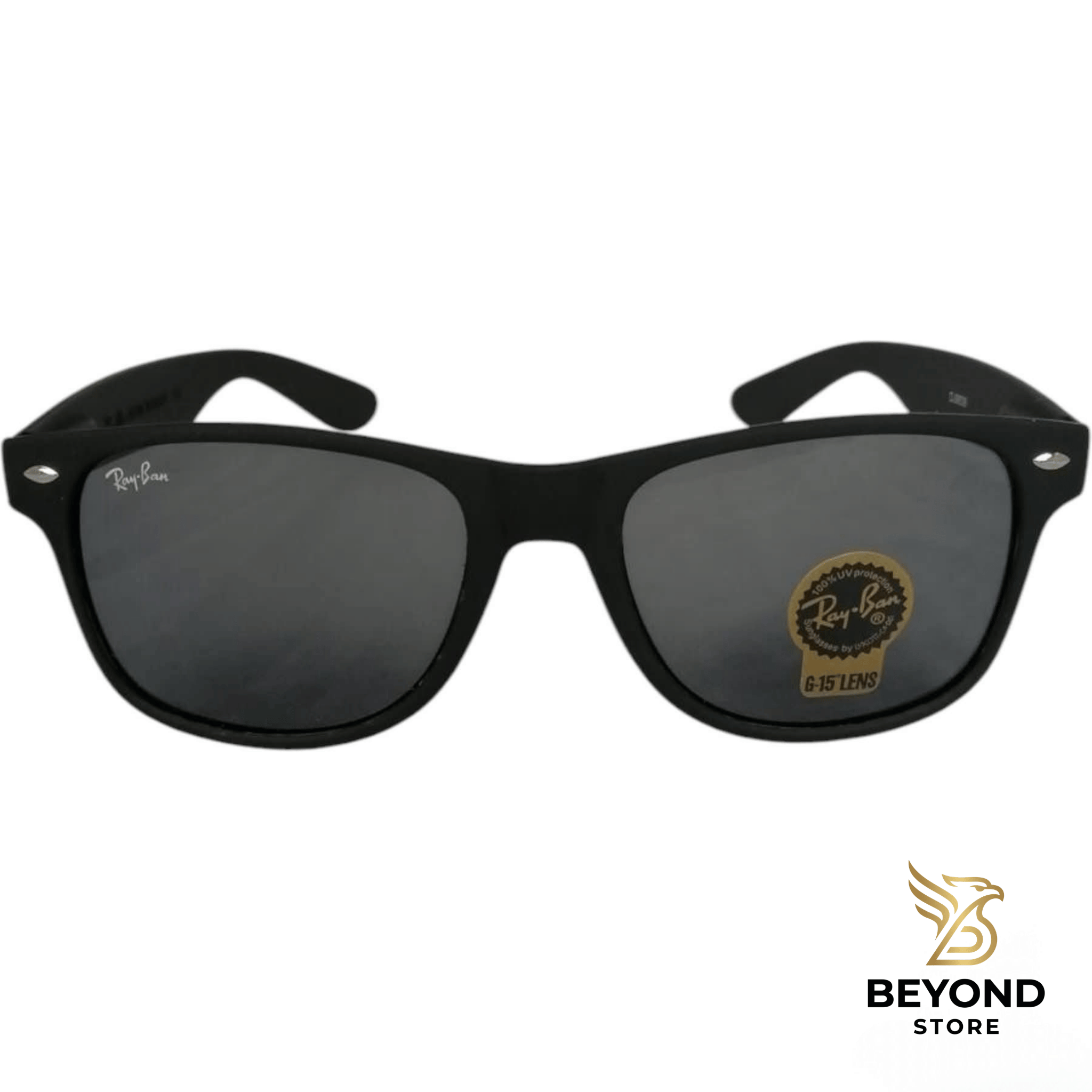 Estilo Wayfarer Classic Negro Mate